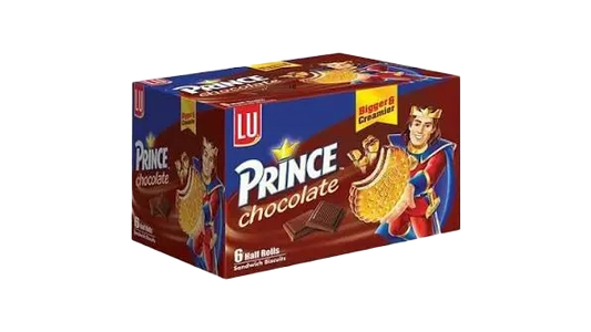 Lu Prince Chocolate Biscuit Half Roll Box 6 Pcs