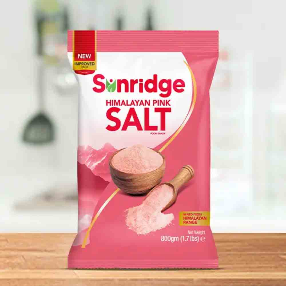 Sunridge Himalayan Pink Salt  800 gm