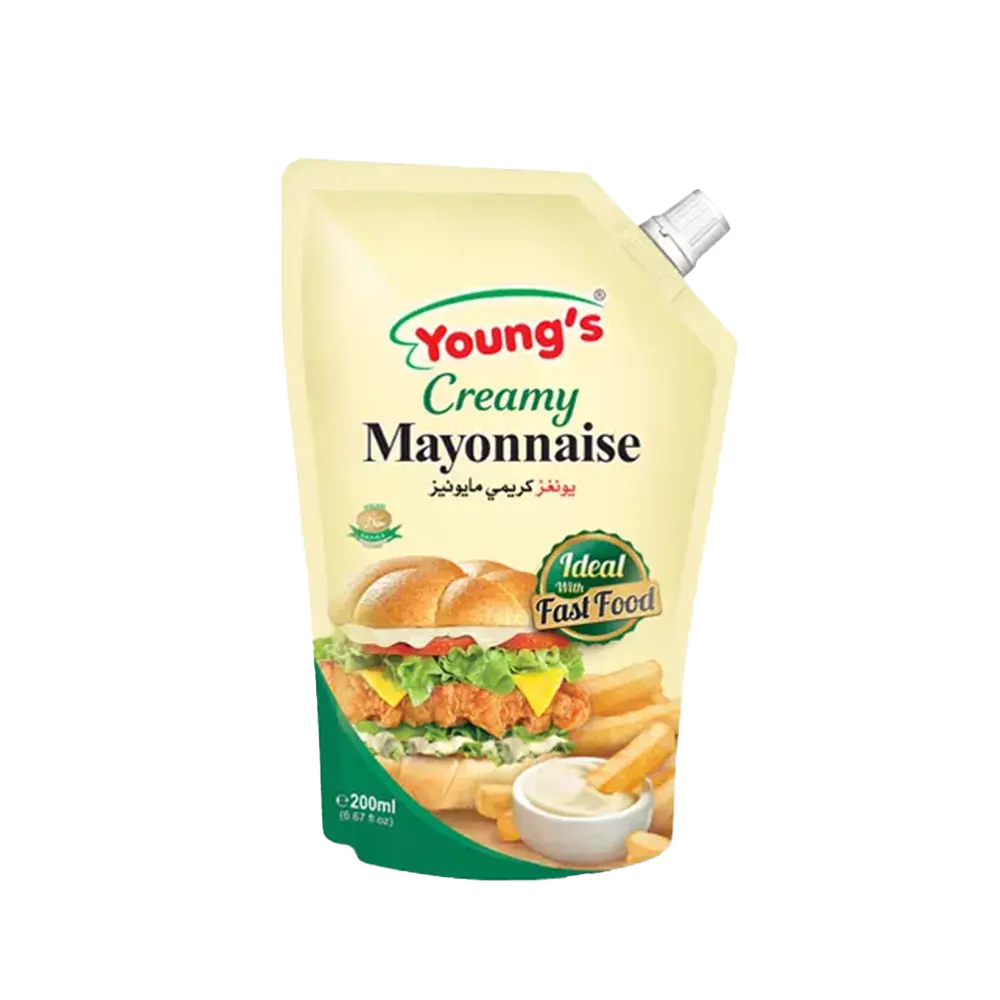 Youngs Creamy Mayonnaise Pouch 200ml
