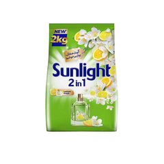 Sunlight 2in1 Washing Powder Green  2KG (Clean & Fresh)