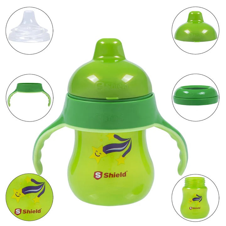 Shield Sippy Cup 180ml Green