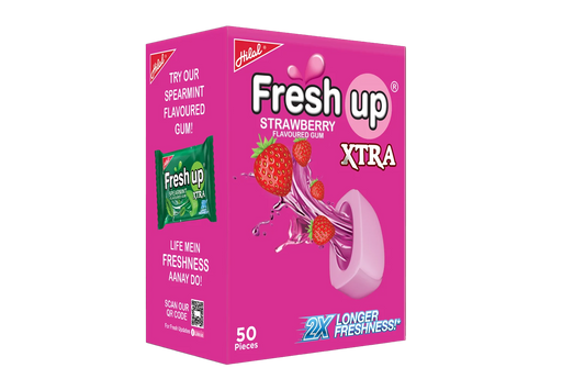 Hilal Fresh Up Strawberry (Box) 50Pcs