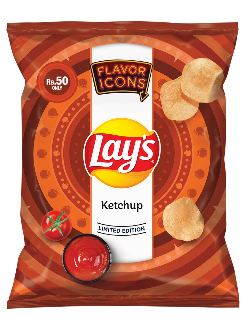 Lays ketchup Chips Rs 50