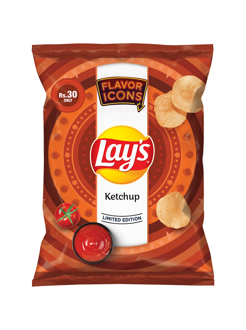 Lays ketchup Chips Rs 30