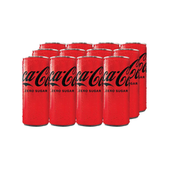 Coca Cola Zero Can 250 ml 12-Pcs Case