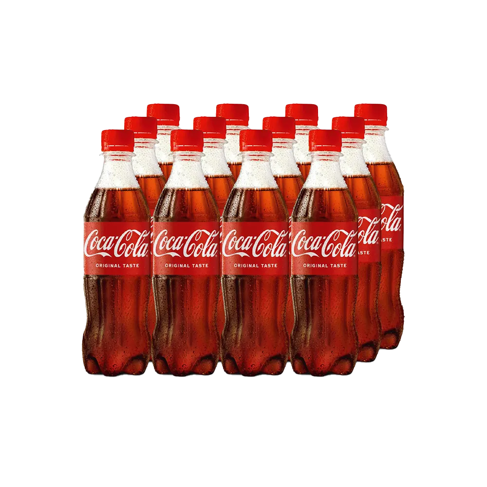 Coca Cola Pet Bottles 500 ml 12-Pcs Case