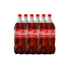 Coca Cola Pet Bottles 1 Litre 6-Pcs Case