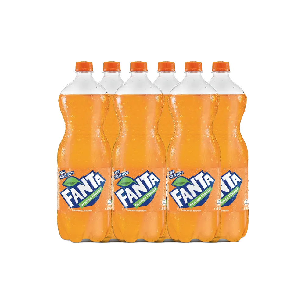 Fanta Pet Bottles 1 Litre 6-Pcs Case