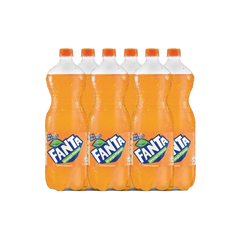 Fanta Pet Bottles 1 Litre 6-Pcs Case