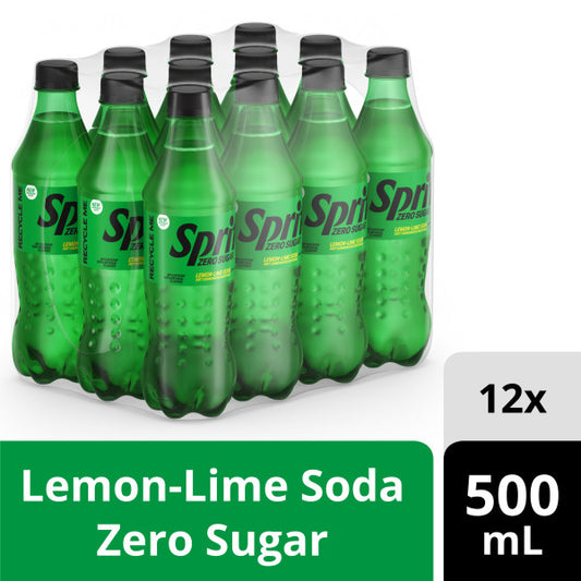 Sprite Zero Pet Bottle 500 ml 12-Pcs Case