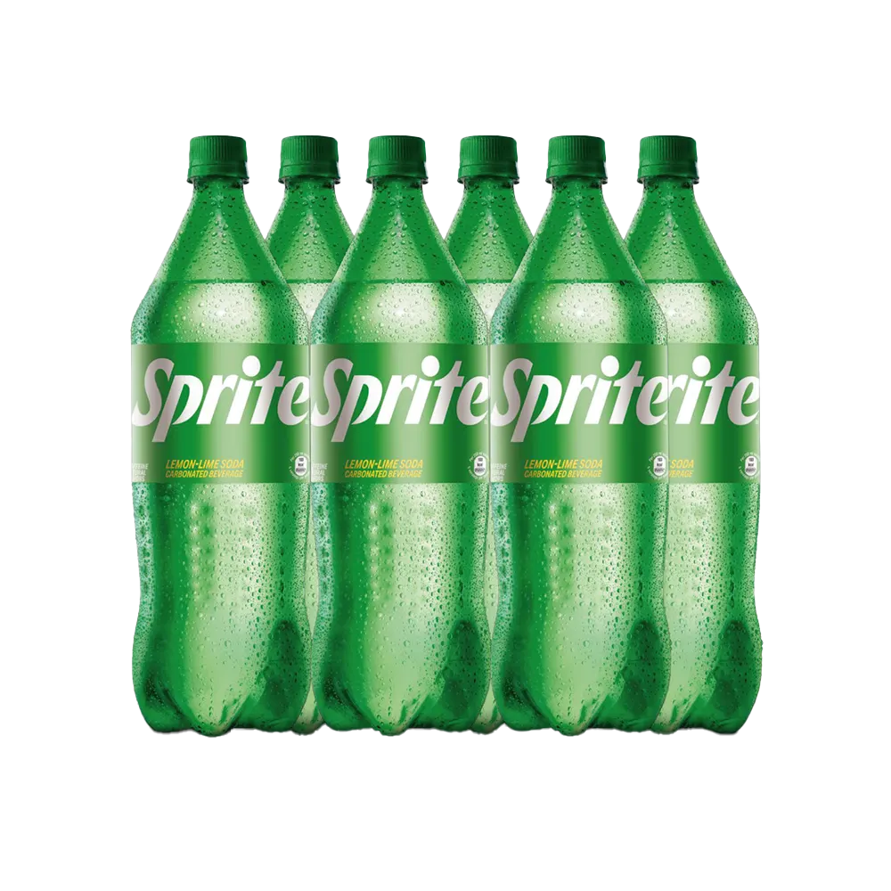 Sprite Pet Bottle 1 Litre 6 -Pcs Case