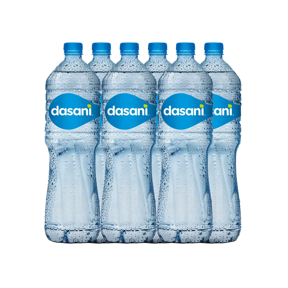 Dasani Water 1.5 Litre 6-Pcs Case