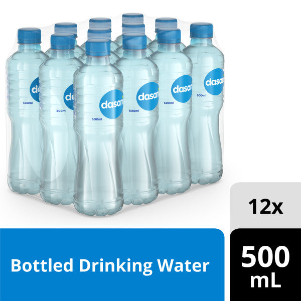 Dasani Water 500 ml 12-Pcs Case