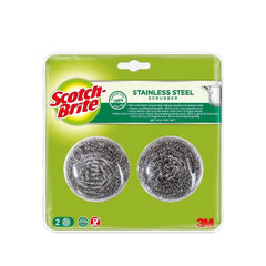 Scotch Brite Stainless Steel Scrubber Pack of 2