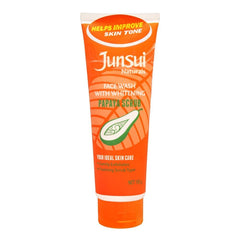 Junsai naturals face wash with papaya scrub 100gm