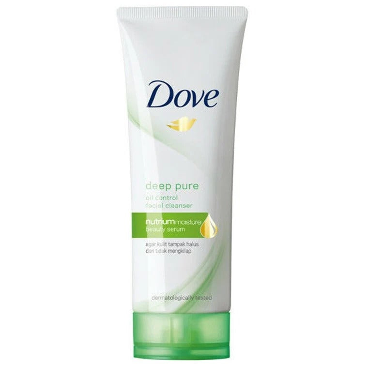 Dove deep pure oil control  facial cleanser 100g