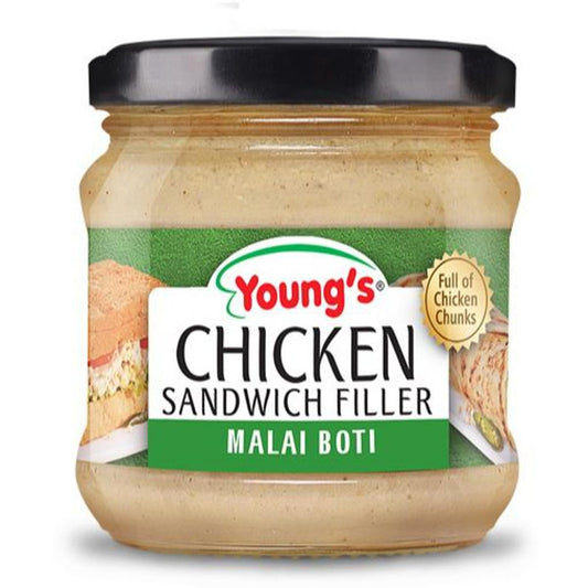 Youngs Chicken Sandwich Filler (Malai Boti) 140g