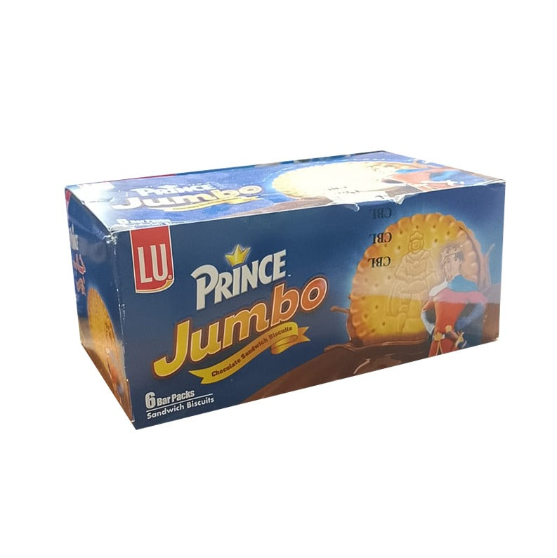 LU Prince Jumbo Chocolate Biscuit Bar Pack