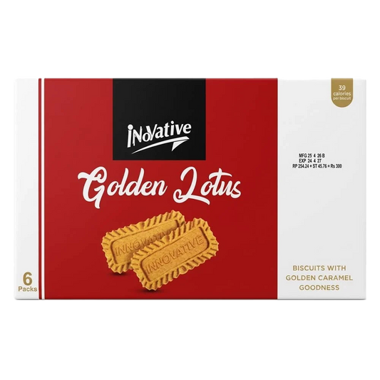 Inovative Golden Lotus Biscuits