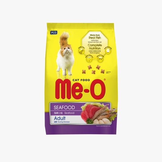 Me-O Adult Seafood Cat Food 450g