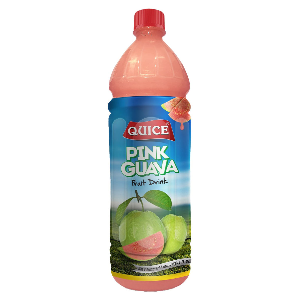 Quice Pink Guava Fruit Drink, Liter – QnE