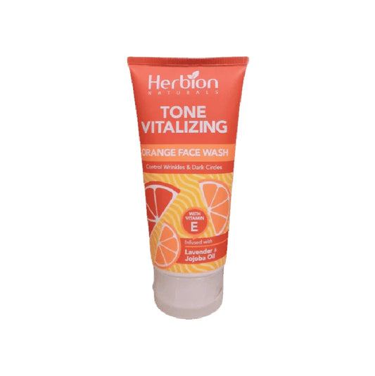 Herbion Naturals Tone Vitalizing Orange Face Wash, 100ml