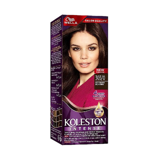 Wella Koleston Intense Hair Color, 303/0 Dark Brown
