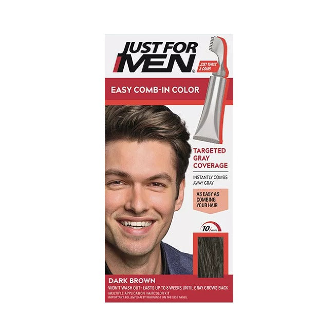 Just For Men Easy Comb-In Color, A-45 Dark Brown