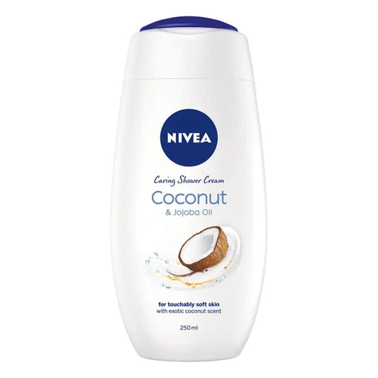 Nivea Coconut & Jojoba Oil Caring Shower Cream, 250ml