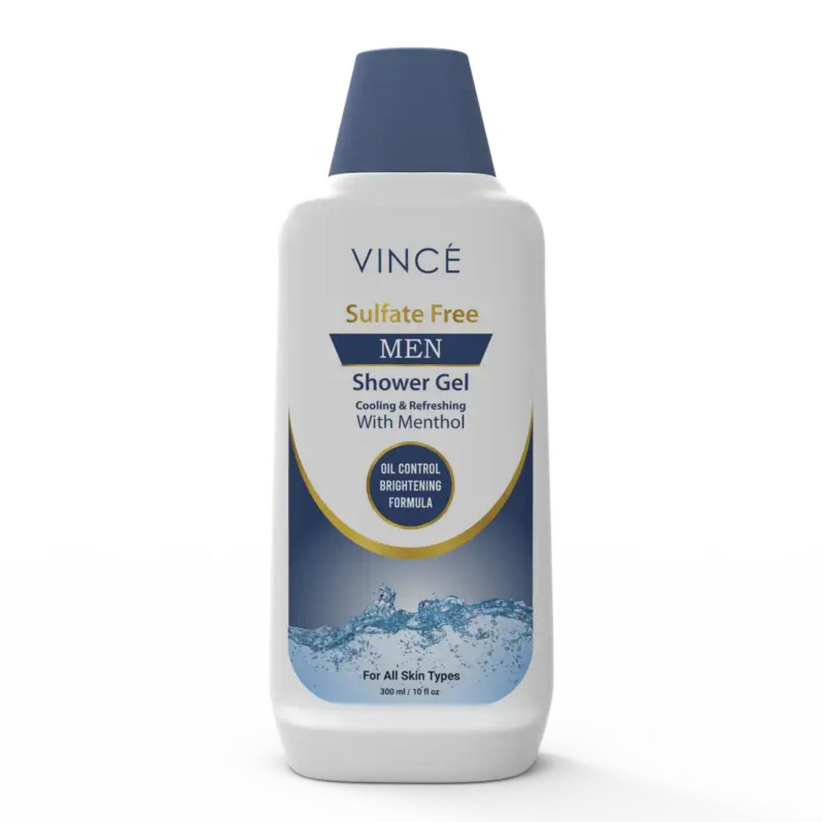 Vince Men Cooling & Refreshing With Menthol Sulfate Free Shower Gel, 300ml