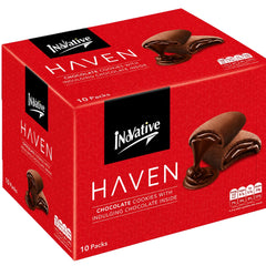 Innovative Haven Chocolate Cookies With Chocolate Inside, 132g
