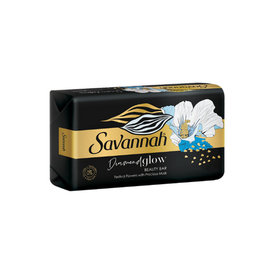 Savannah Diamond Glow Beauty Soap, 125g