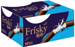 Inovative Frisky Milk Flavoured Creme Wafer Rolls 10pcs Box