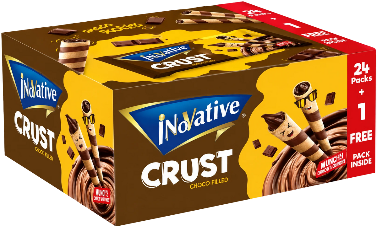 Inovative Crust Choco Rolls 24pcs Box