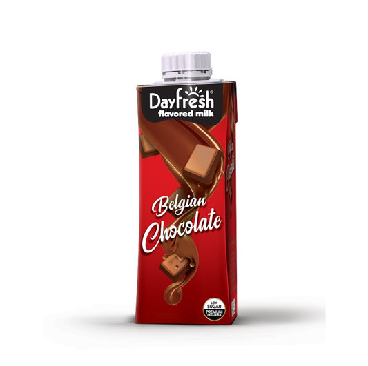 Day Fresh Belgian Chocolate Milk, 225ml