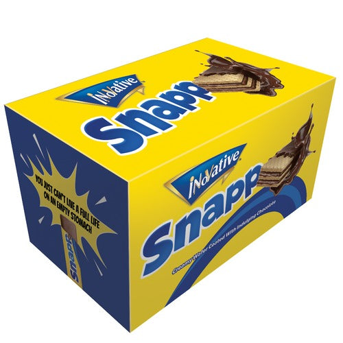 Inovative Snapp Creamy Coated Wafer 24 pcs Box