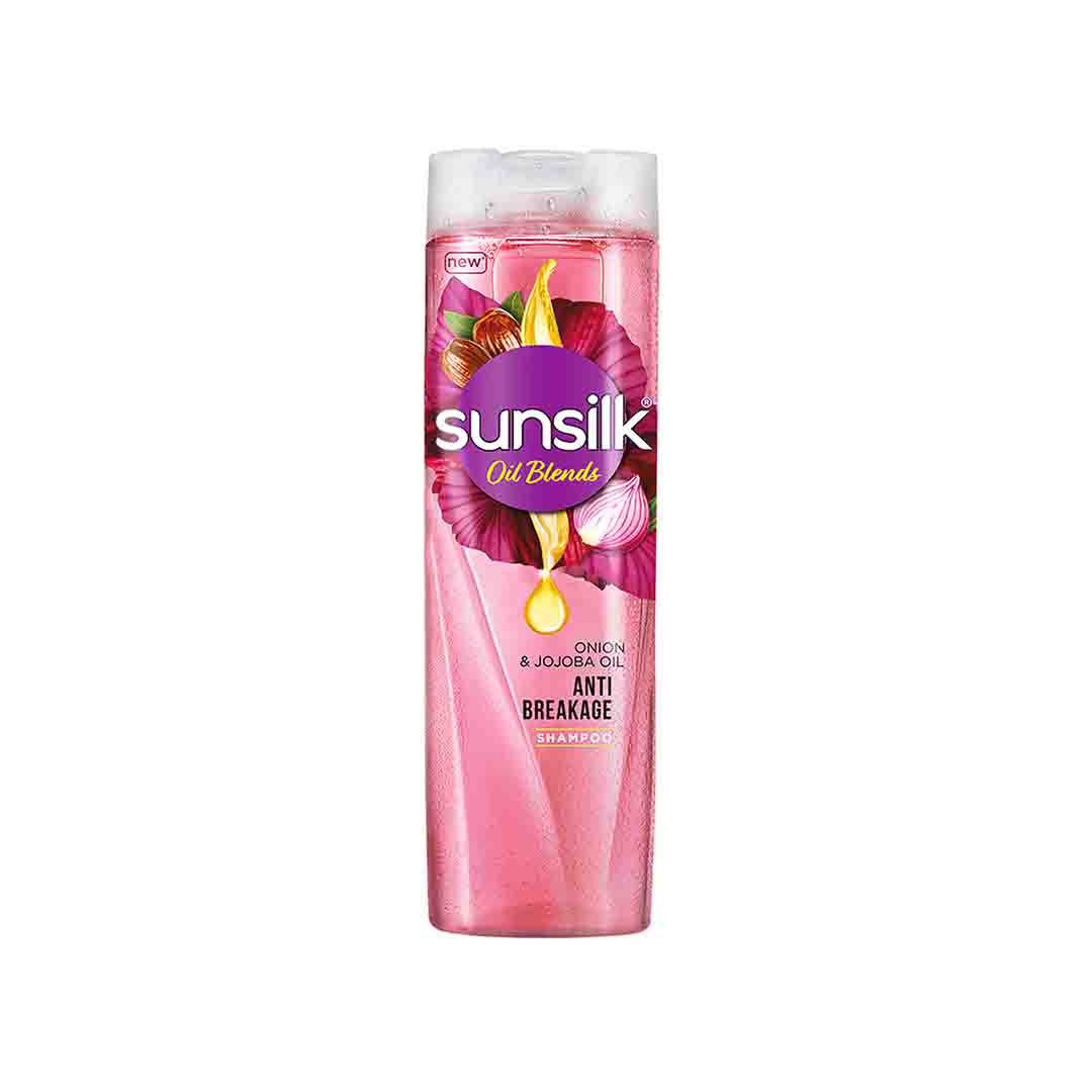 Sunsilk - Oil Blends Onion & Jojoba Oil Shampoo - 380Ml