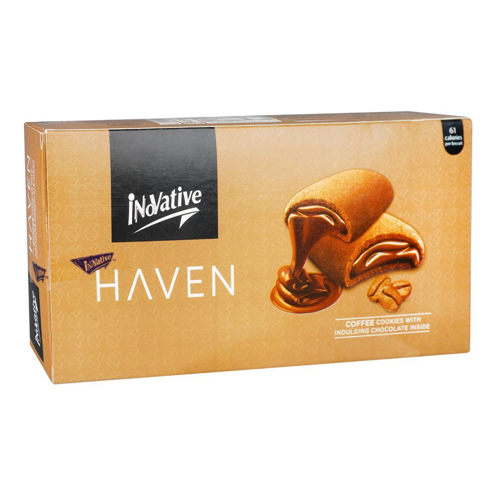 Innovative Haven Coffee Cookies With Chocolate Inside, 132g