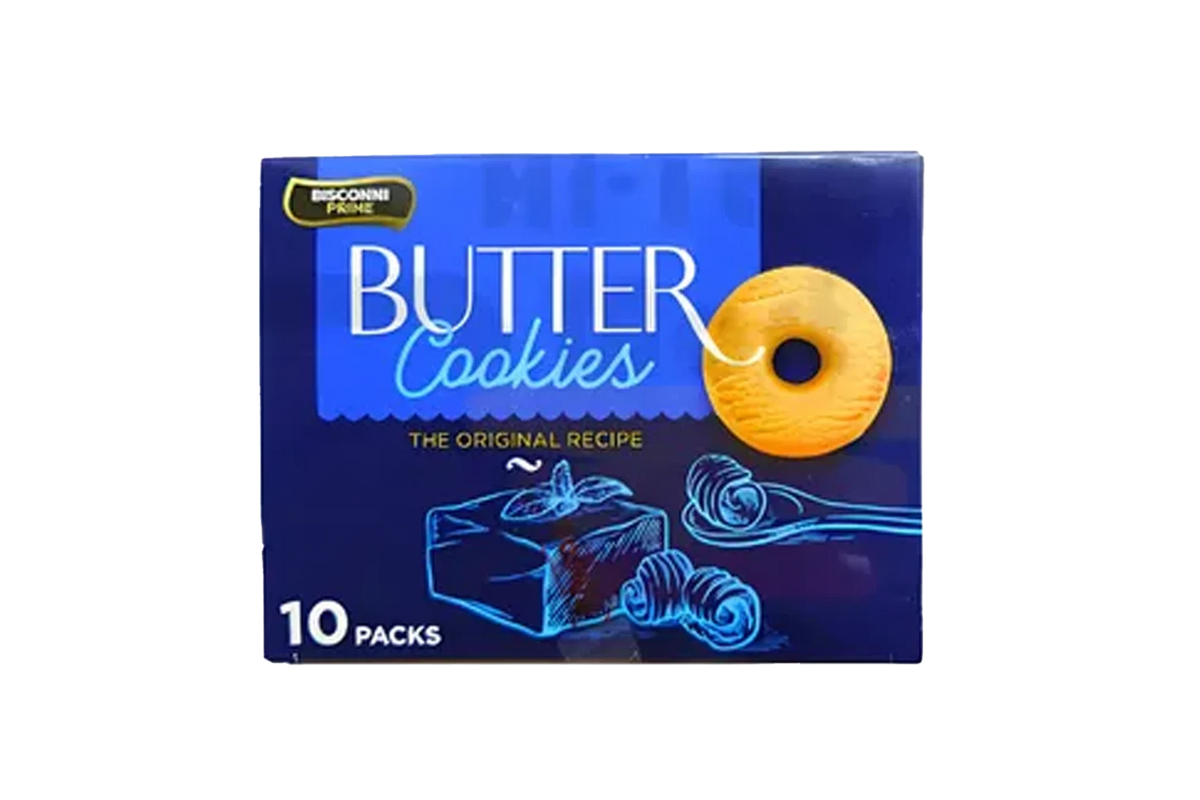 Bisconni Butter Cookies 10pcs Pack
