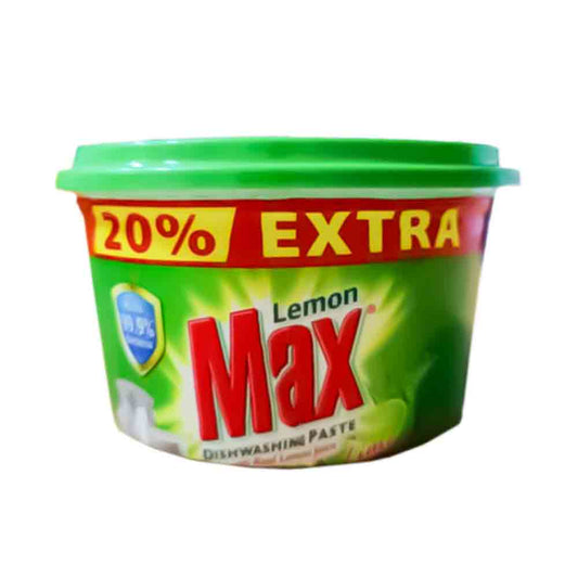 Max Lemon Dishwash Paste Green Jar 480gm 20% Extra