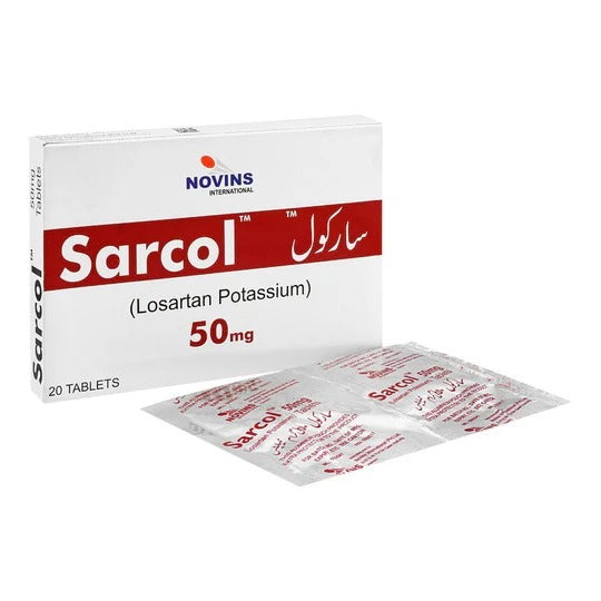 SARCOL 50MG TABLETS 10S