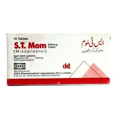 S.T MOM 200MG TABLETS 10S