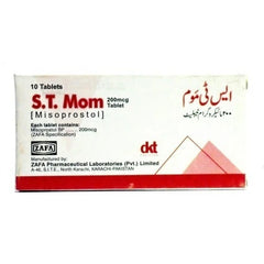 S.T MOM 200MG TABLETS 10S
