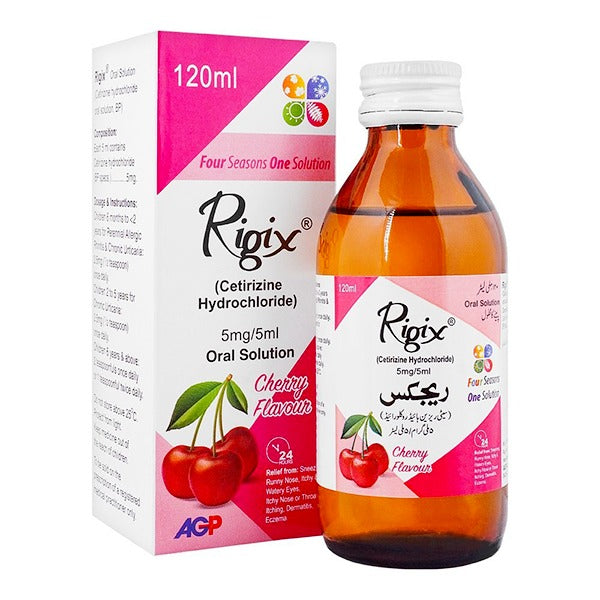 RIGIX 5MG/5ML SYRUP 120ML