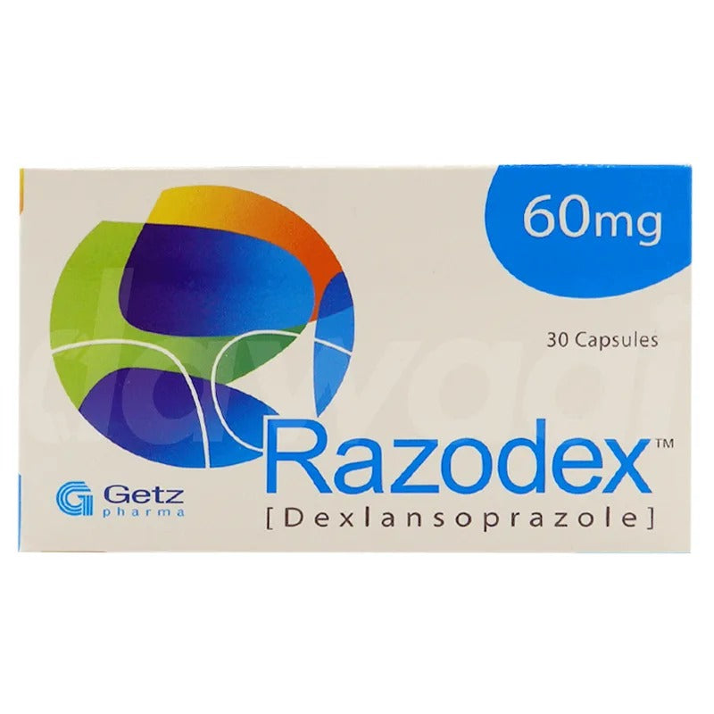 RAZODEX 60MG CAP