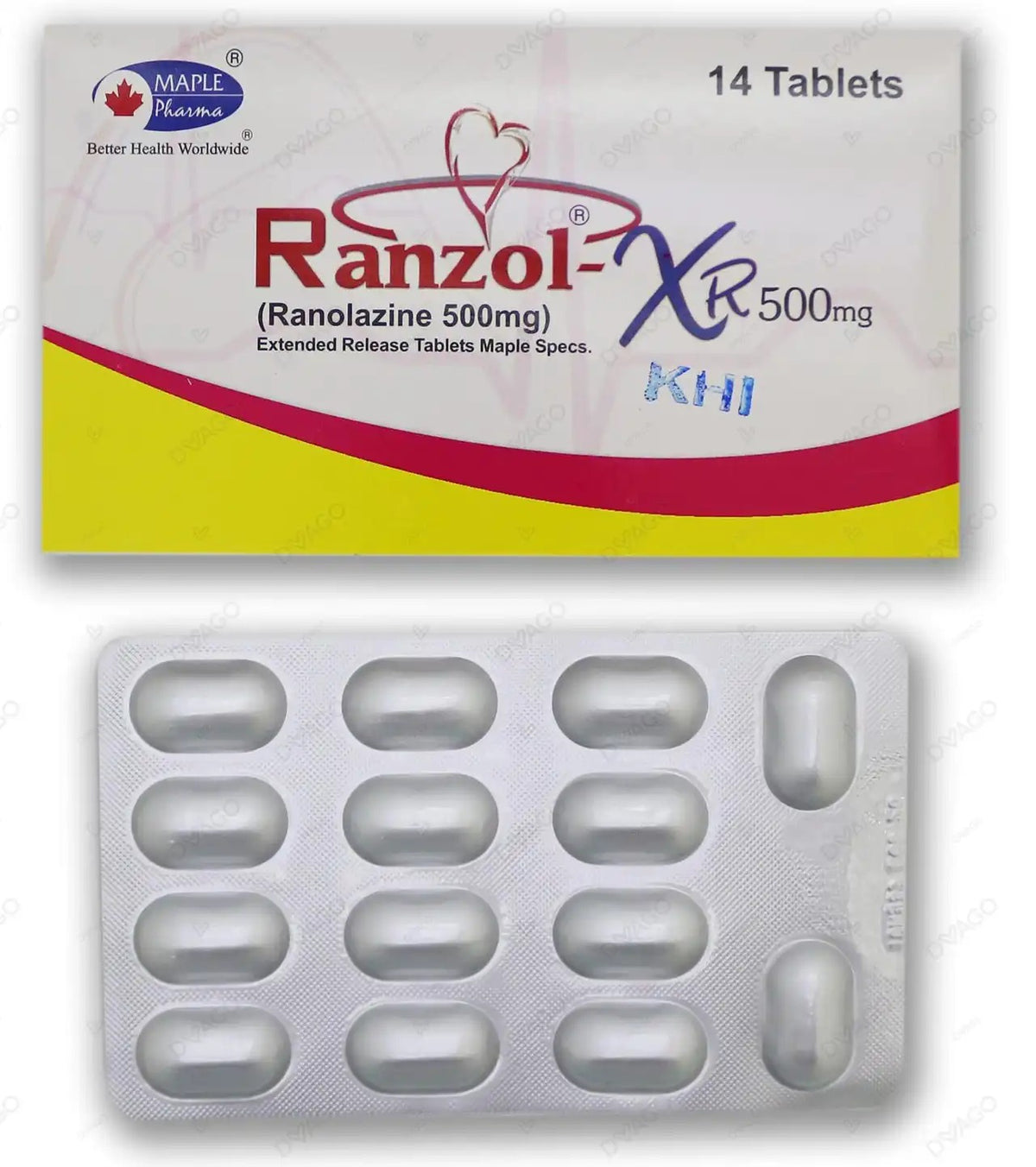 RANZOL-XR 500 TAB 14S