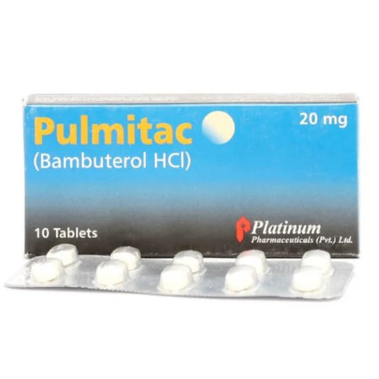 PULMITAC 20MG 10S