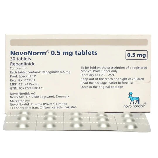 NOVONORM 0.5MG TAB