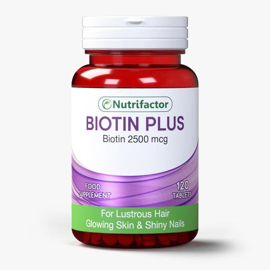 NF BIOTIN PLUS 2500MCG 120S