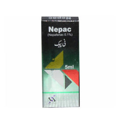 NEPAC 0.1% EYE DROPS
